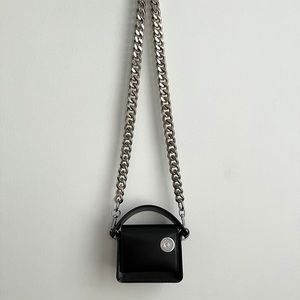 ☆ KARA black micro pinch bag